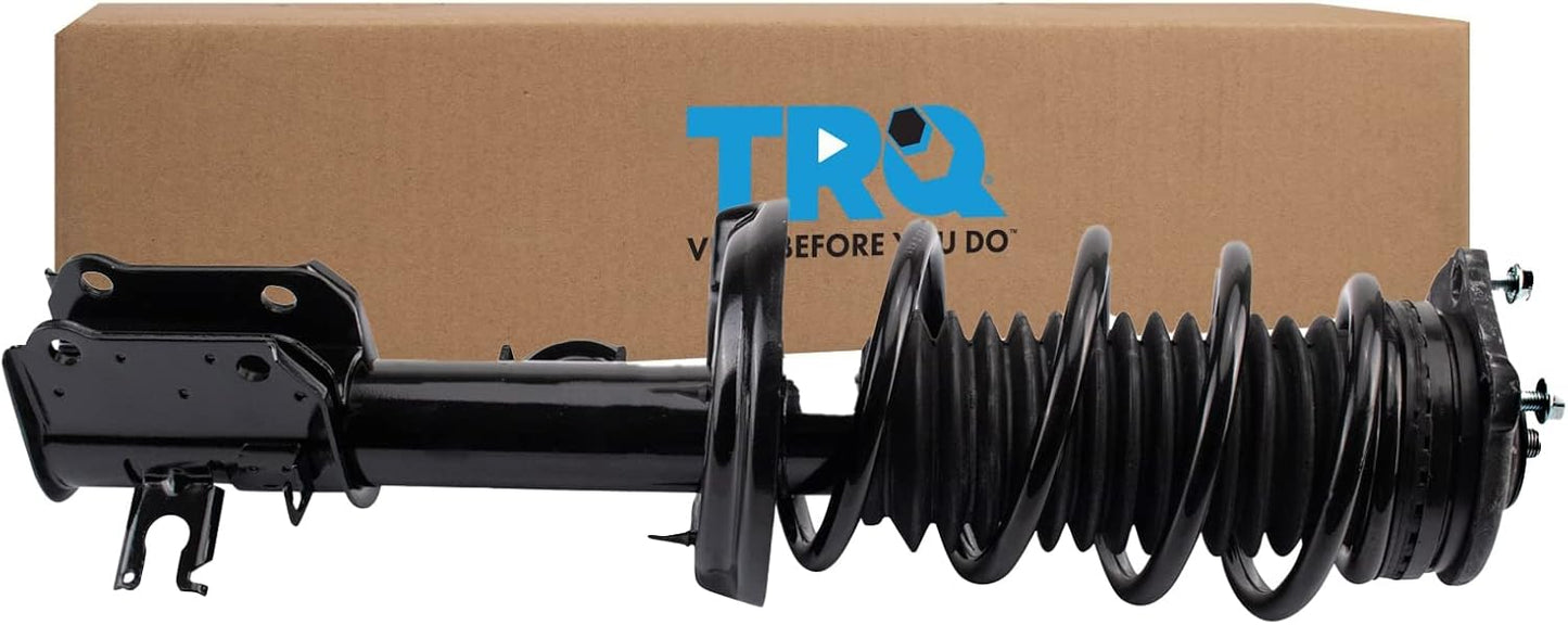TRQ Front Left Complete Strut & Coil Spring Assembly Drivers Side Compatible with 2011-2017 Honda Odyssey