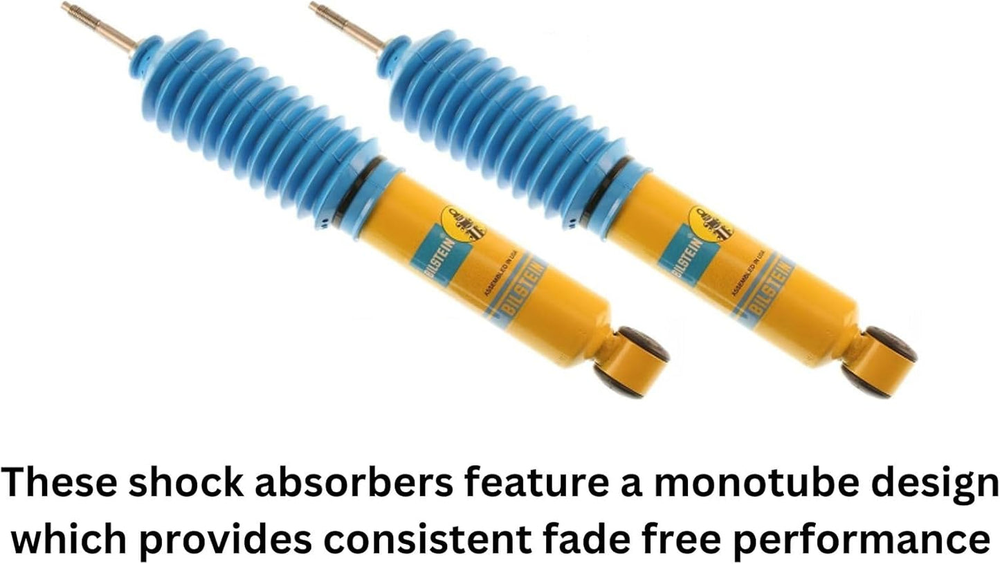 Bilstein Pair of B6 4600 Suspension Front Shock Absorbers for 1997 2003 F150 4WD | Includes TrendsAuto Decal | 24-185134