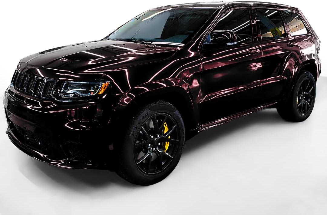 VViViD+ Matte Demon Black Premium Vinyl Wrap Film (100ft x 5ft)