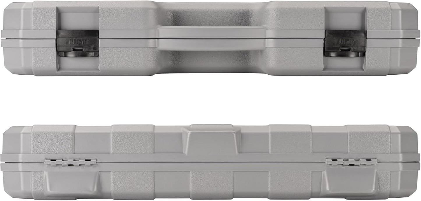 TEKTON 3/8 Inch Drive Hex, Torx, TR Torx, Phillips, Slotted, Square, Triple Square Bit Socket Set with Case (110-Piece) | SHB91317