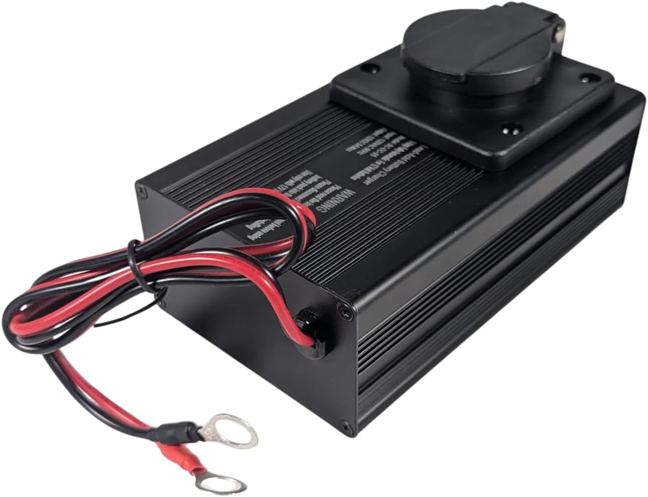 5 Amp Panel Mount 12V Battery Charger for Hydraulic Dump Trailer, Car, Marine - On Board Trickle Charger for 12 Volt Systems
