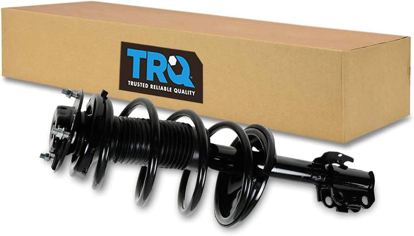 TRQ Front Left Complete Strut & Coil Spring Assembly Drivers Side Compatible with 2011-2017 Honda Odyssey