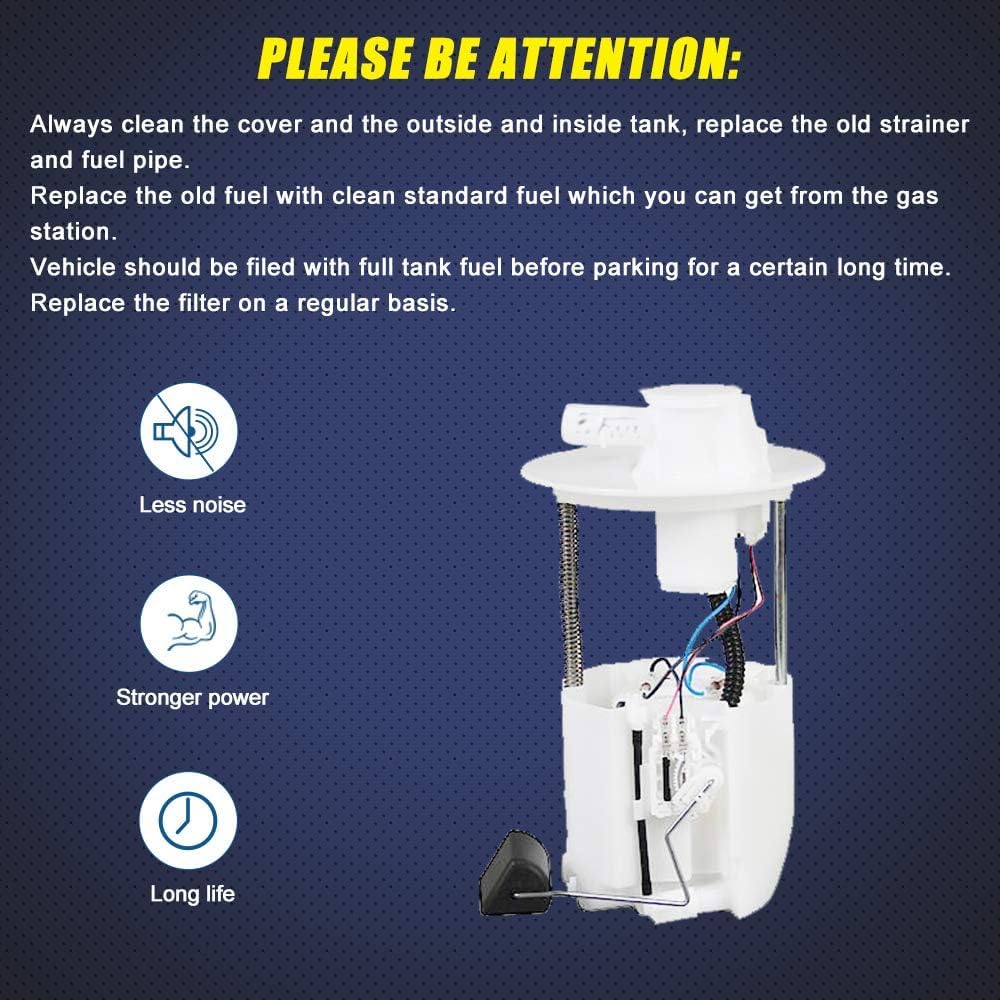 TOPSCOPE FP8874M - Fuel Pump Module Assembly E8874M fits 2005 2006 2007 2008 Corolla, Toyota Matrix L4 1.8L