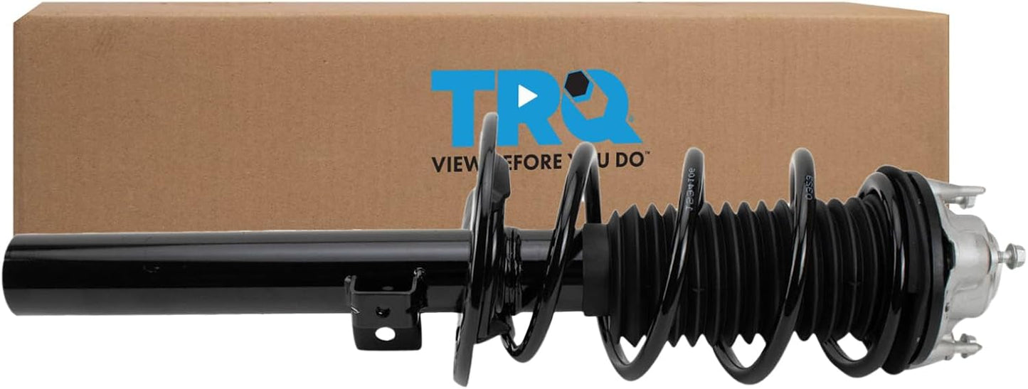 TRQ Front Left Complete Strut & Coil Spring Assembly Drivers Side Compatible with 2011-2017 Honda Odyssey