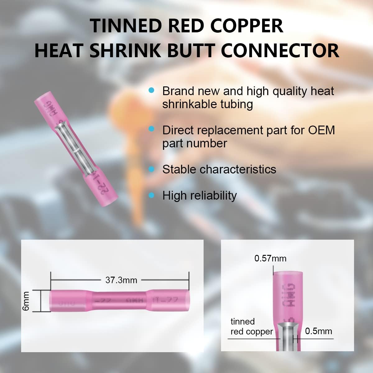 Set of 4 Ignition Coils Pack & Pigtail Connector Wiring Harness Kit Compatible with Lexus IS F Scion xB Toyota Corolla XRS 2.4L 5.0L Replacement for UF495