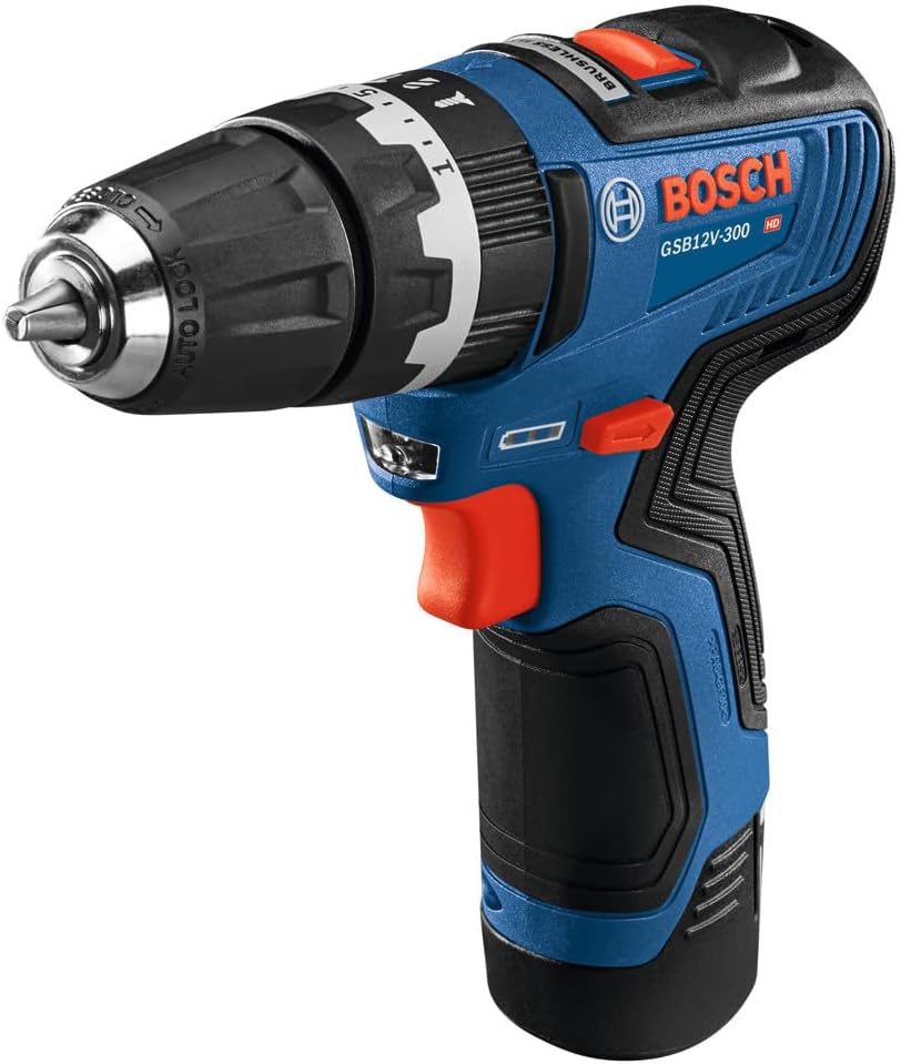 Bosch GSB12V-300N 12V Max Brushless 3/8 In. Hammer Drill/Driver (Bare Tool)