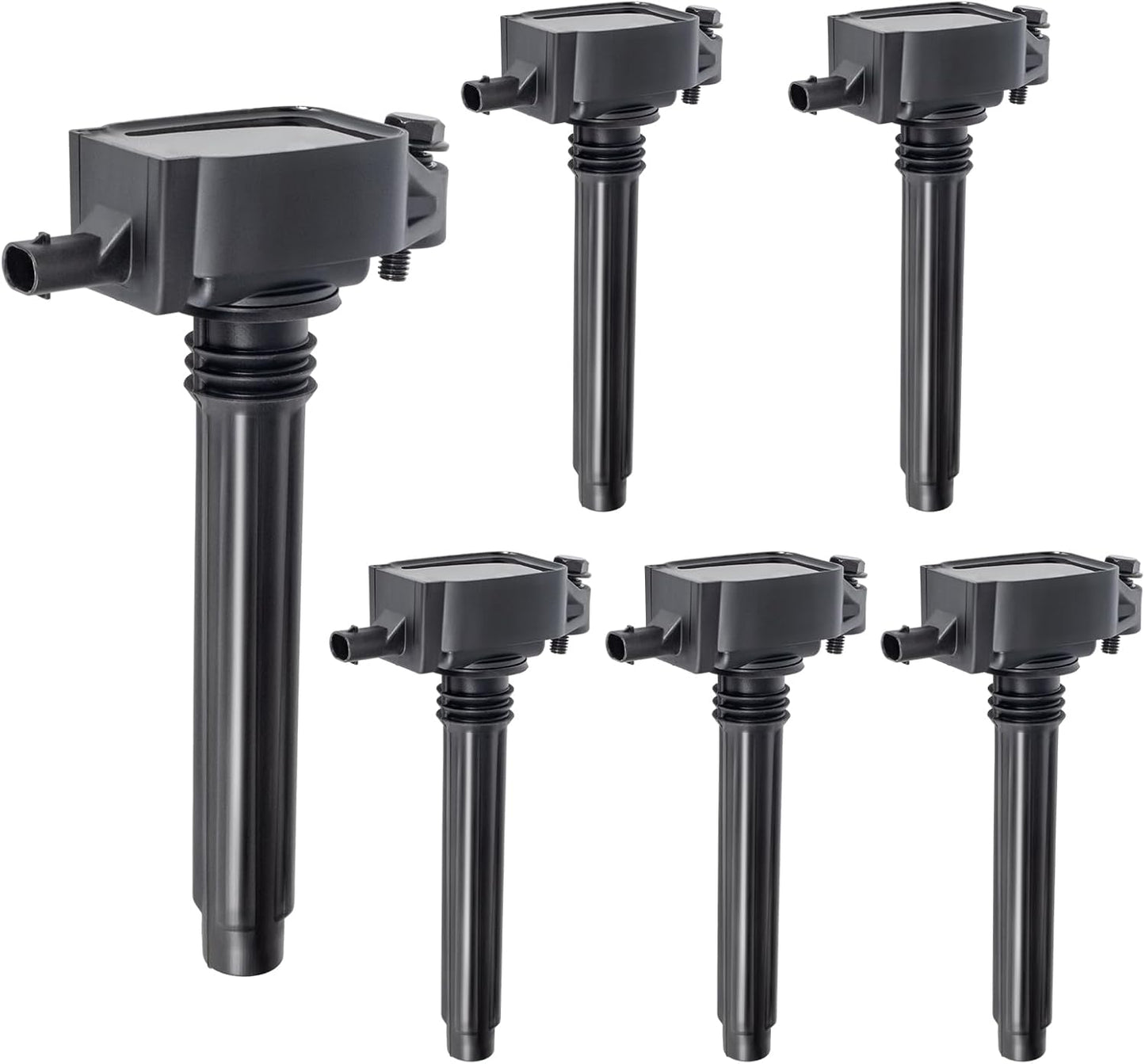 6Pcs Ignition Coil Pack Compatible with Chevy Traverse Impala Malibu Equinox Colorado Camaro & Cadillac CTS SRX ATS XTS & GMC Canyon Acadia Terrain & Buick Enclave LaCrosse & Saturn/Suzuki/Saab UF569