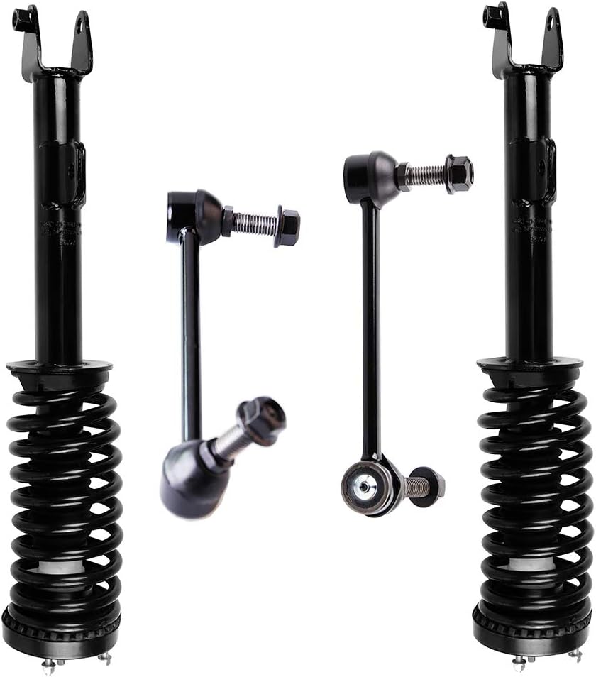 SCITOO Front Strut Spring Assembly Sway Bar Links Kit 4 pck,for 2005-2010 for Chrysler 300 2006-2009 for Dodge Charger 2005-2008 for Dodge Magnum Struts 172248 K80822 K80823 assembly