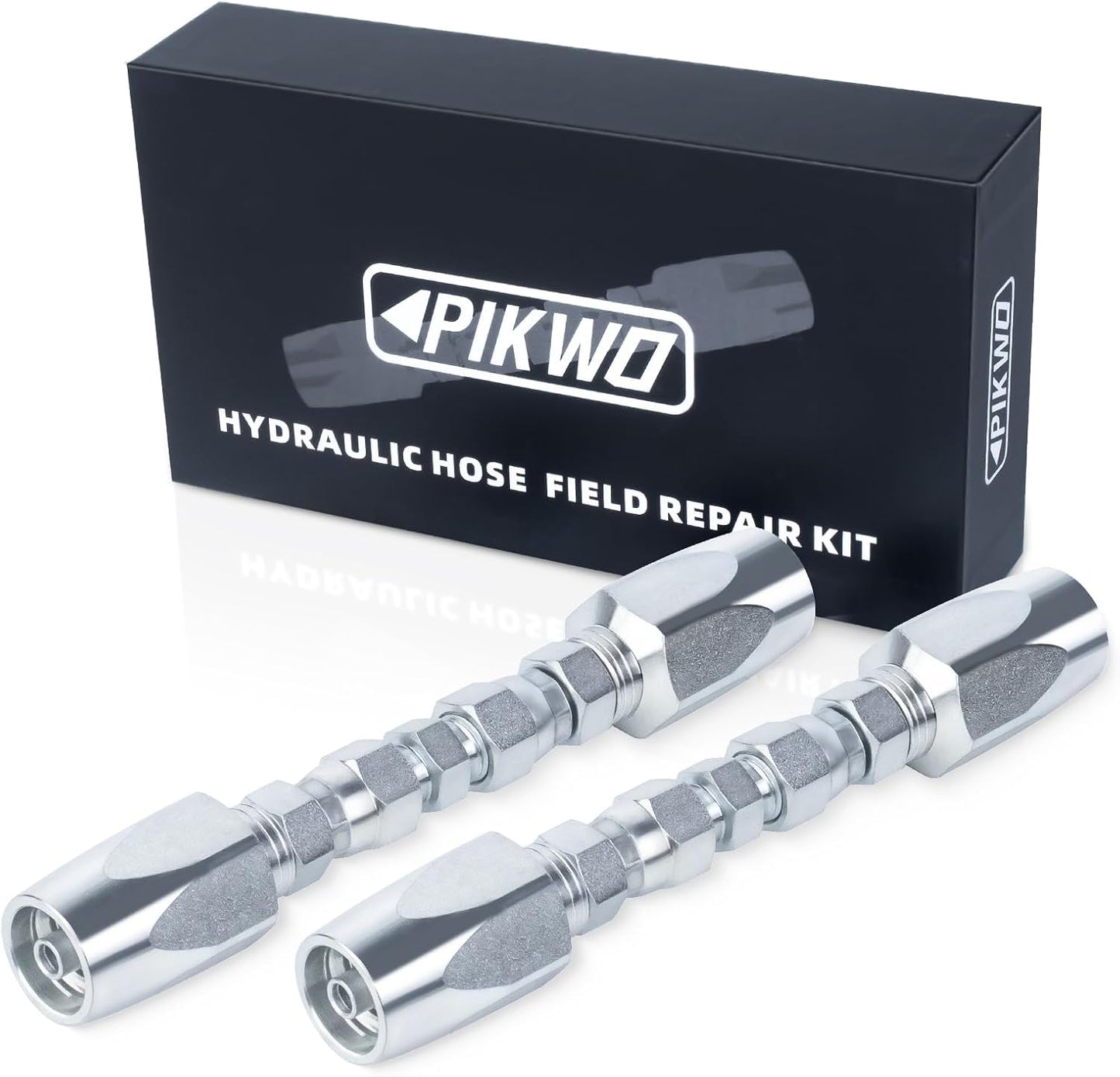 5Pcs Hydraulic Hose Field Repair Kit,1/4" 1/2" 3/8" Inner Diameter Reusable