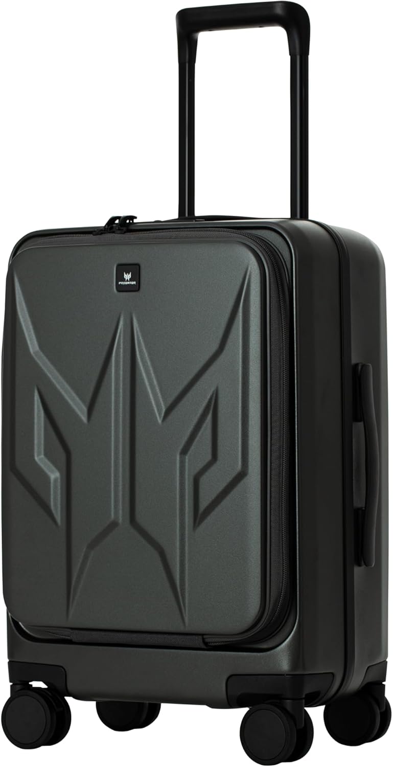 Acer PBG591 Predator Utility Gaming Backpack, Water Resistant and Tear Proof Travel Backpack Fits and Protects Up to 17.3" Predator Gaming Laptop, Black with Teal Accents