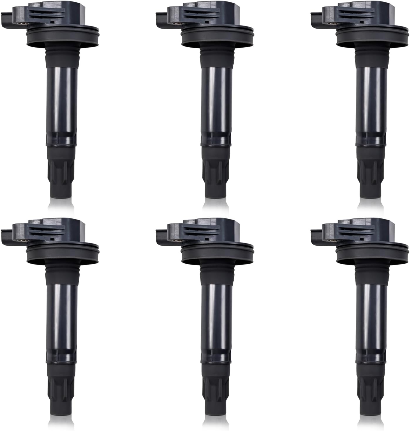 Set of 6 Ignition Coil Packs UF595 UF553 5C1652 E1053 DG520 Compatible with Ford Lincoln Taurus Explorer F-150 Mustang Transit 150 250 350 MKS MKT MKX MKZ - 3.5L 3.7L V6