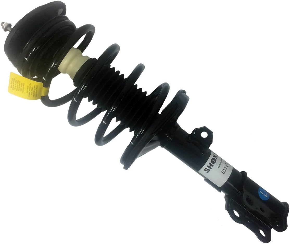Shoxtec Front Pair Complete Struts Coil Spring Assembly Replacement for 2003-2008 Toyota Corolla Coil Spring Shock Absorber Kits Repl. Part no.172114 172115