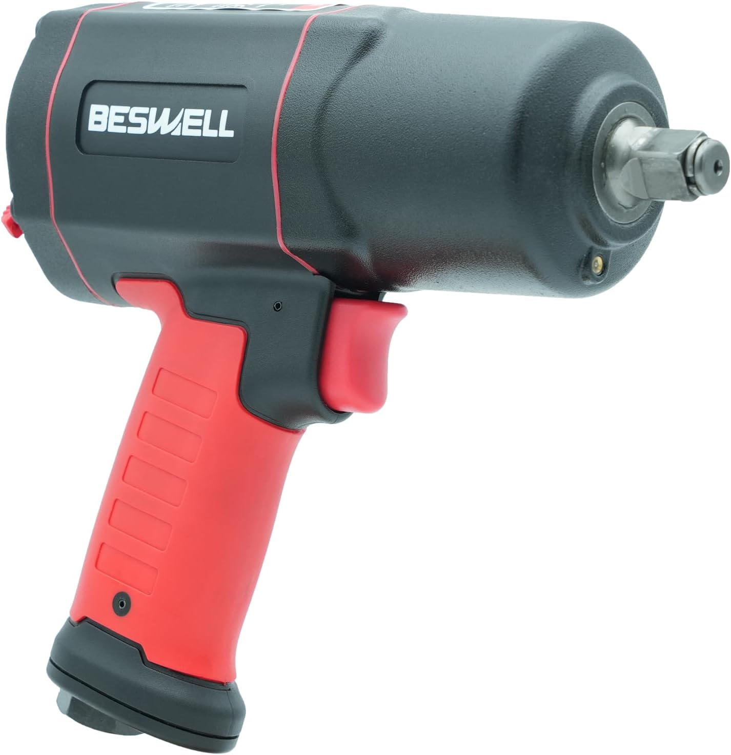 BESWELL® 1/2" Super High Torque Air Impact Wrench with Up to Real 1645 Foot-Pounds Max Loosen Torque Output-BW-112K