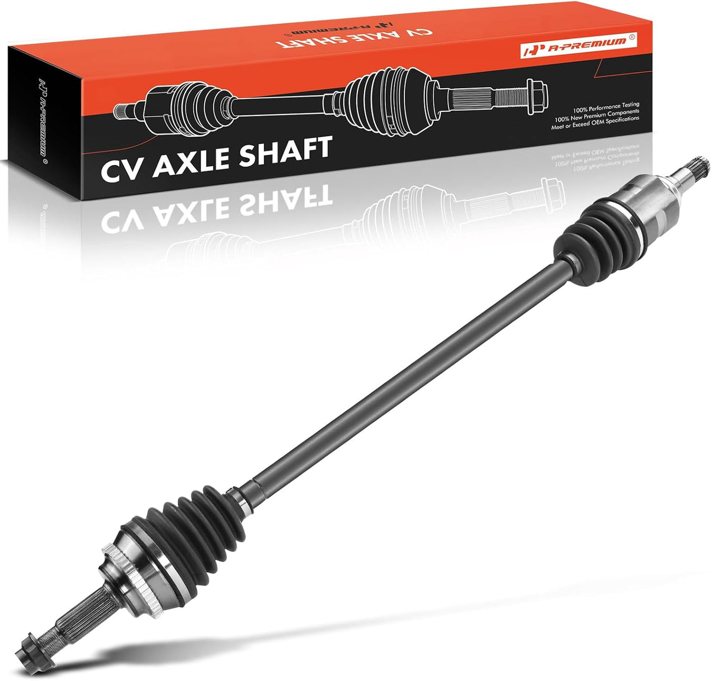 A-Premium Pair (2) Front CV Axle Shaft Assembly Compatible with Toyota Corolla 2009-2018, Matrix 2003-2013 & Pontiac Vibe 2003-2010, L4 1.8L, Driver and Passenger Side
