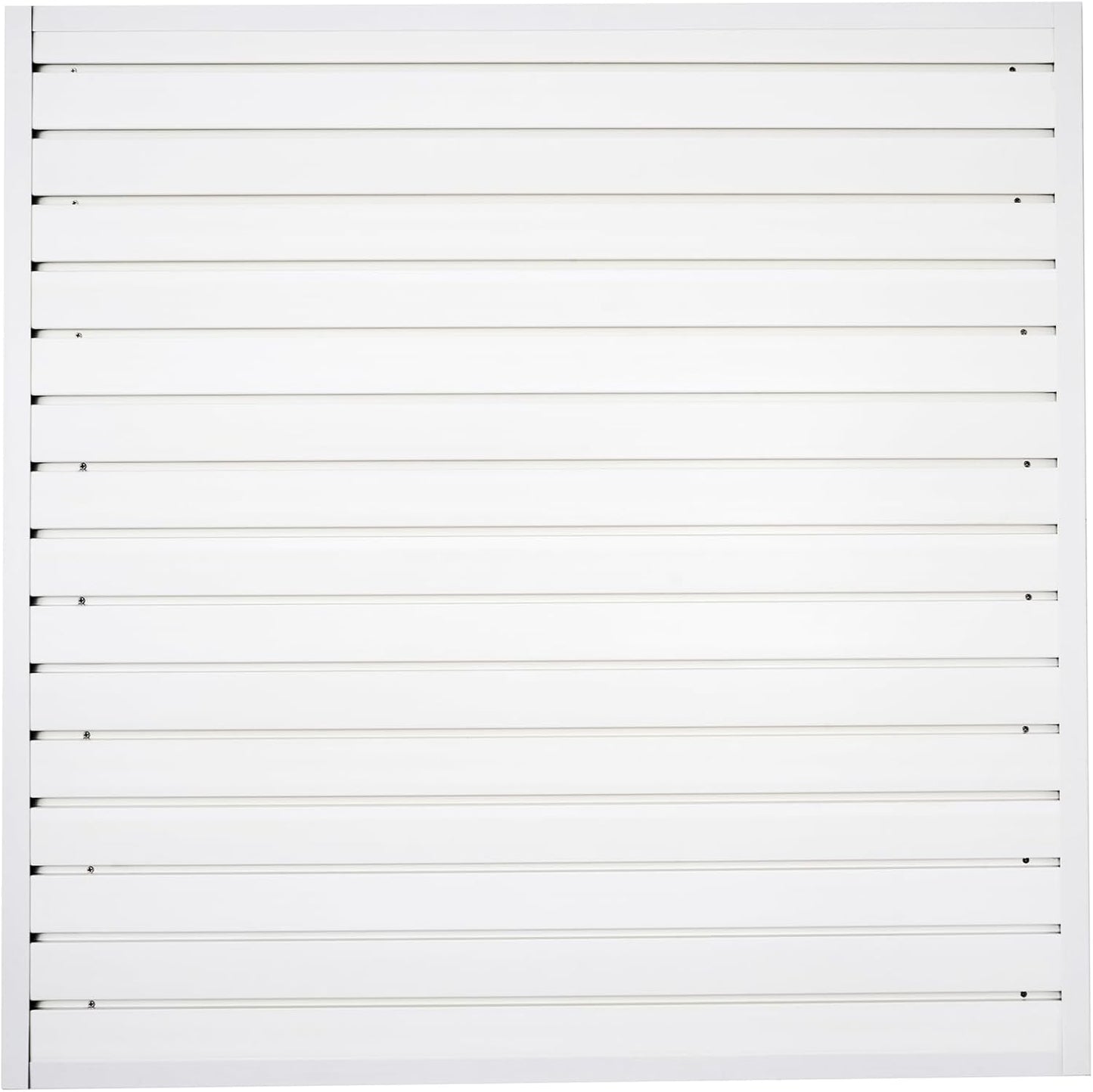 Slat Wall Paneling Garage Wall Organizer, Black Slatwall Panels 4'x8' Garage Tool Organizer Wall Mount Garage Slat Wall Storage Systems, Slat Board PVC Wall Panels Garage Storage Organization Product