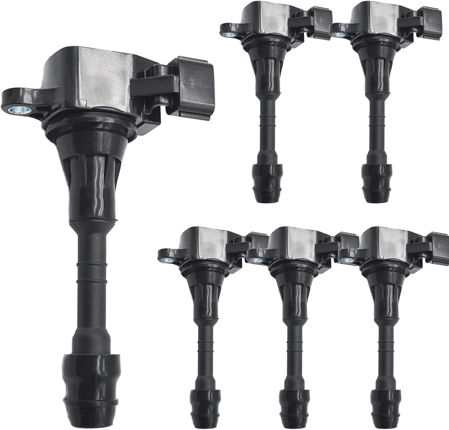 UF349 Ignition Coil Pack 224488J115 Set of 6 Fit for Nissan Frontier 2005-2019,Pathfinder 2006-2012,Xterra 2005-2015,NV3500 2012-2019,350Z 2003-2006&Infiniti 2001-2008&Suzuki 2009-2012 3.5L 4.0L V6