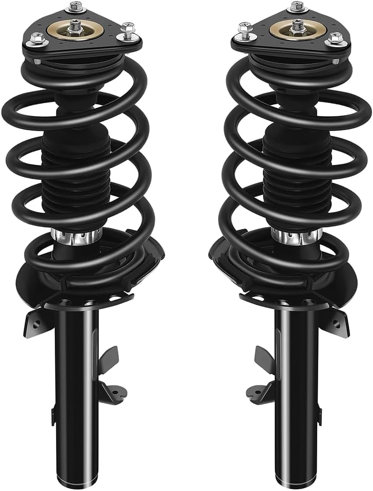Struts Shock suspension kit for 2014 2015 2016 2017 2018 ford Escape Front Complete Strut Assembly,Rear shock absorber,Stabilizer Bar Link,Tie Rod End 8 Pcs, 172751 172750 553392 39111