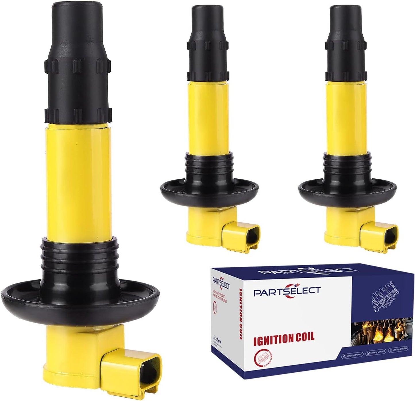 6PCS Ignition Coil Pack UF648 C1791 5C1848 Replacement for Jeep Grand Cherokee Wrangler for Dodge Avenge Challenger Charger Durango RAM 1500 for Chrysler 300 for VW Routan 3.6L V6 2011-2016