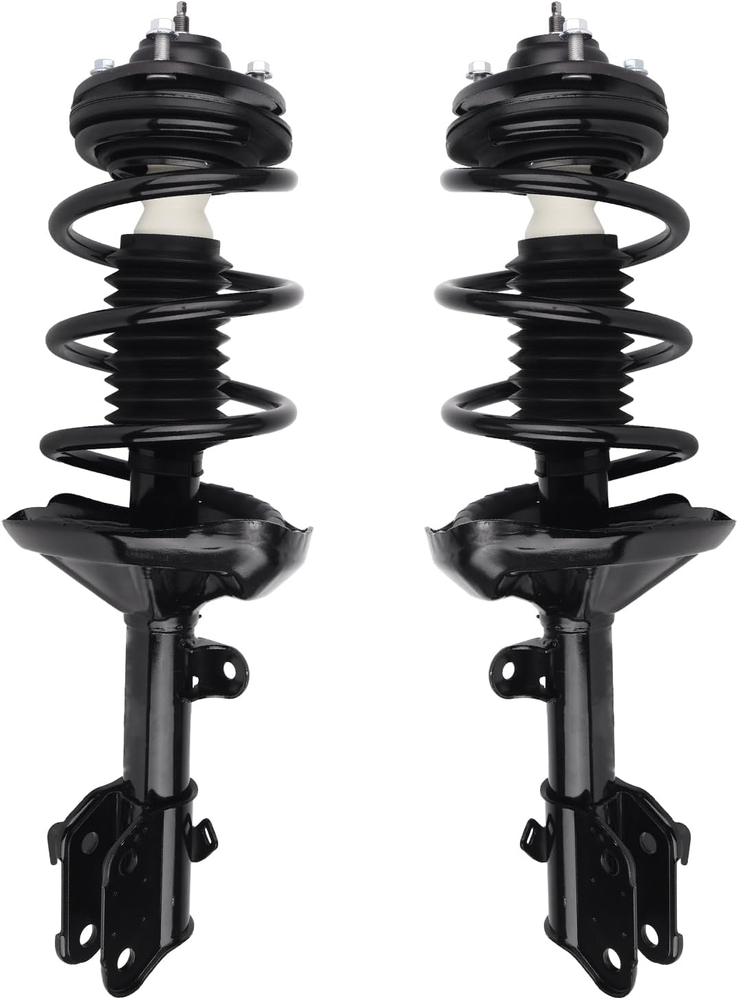 Autoround Front Complete Shock Absorber 172537 172536 Compatible with Honda Odyssey 2005 2006 2007, Left & Right Struts with Coil Spring Assembly
