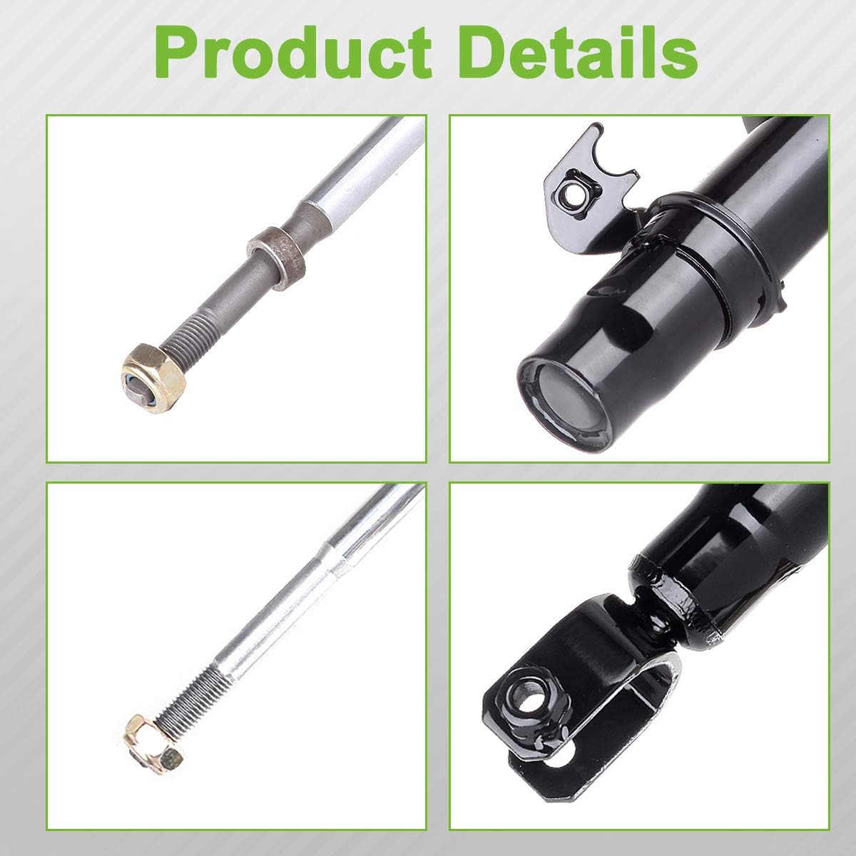 Shocks,SCITOO Front Rear Gas Struts Shock Absorbers Fit for 1990 1991 1992 1993 1994 1995 1996 1997 for Honda for Accord,1997 1998 1999 for Acura CL 341118 71875 341117 71989 341119 71286 Set of 4