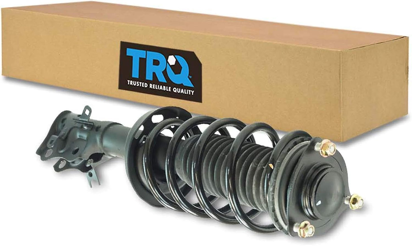 TRQ Front Left Complete Strut & Coil Spring Assembly Drivers Side Compatible with 2011-2017 Honda Odyssey