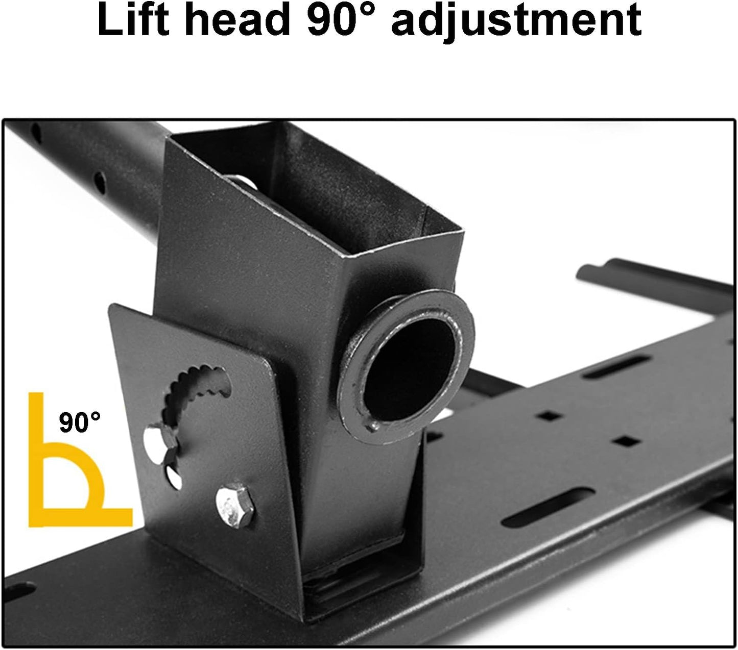 Adjustable Ceiling TV Mount Bracket Double Pole Ceiling TV Stand for 60-120 Inch TVs Fit Flat and Vaulted Ceiling Expansion Screw Fixing,2m
