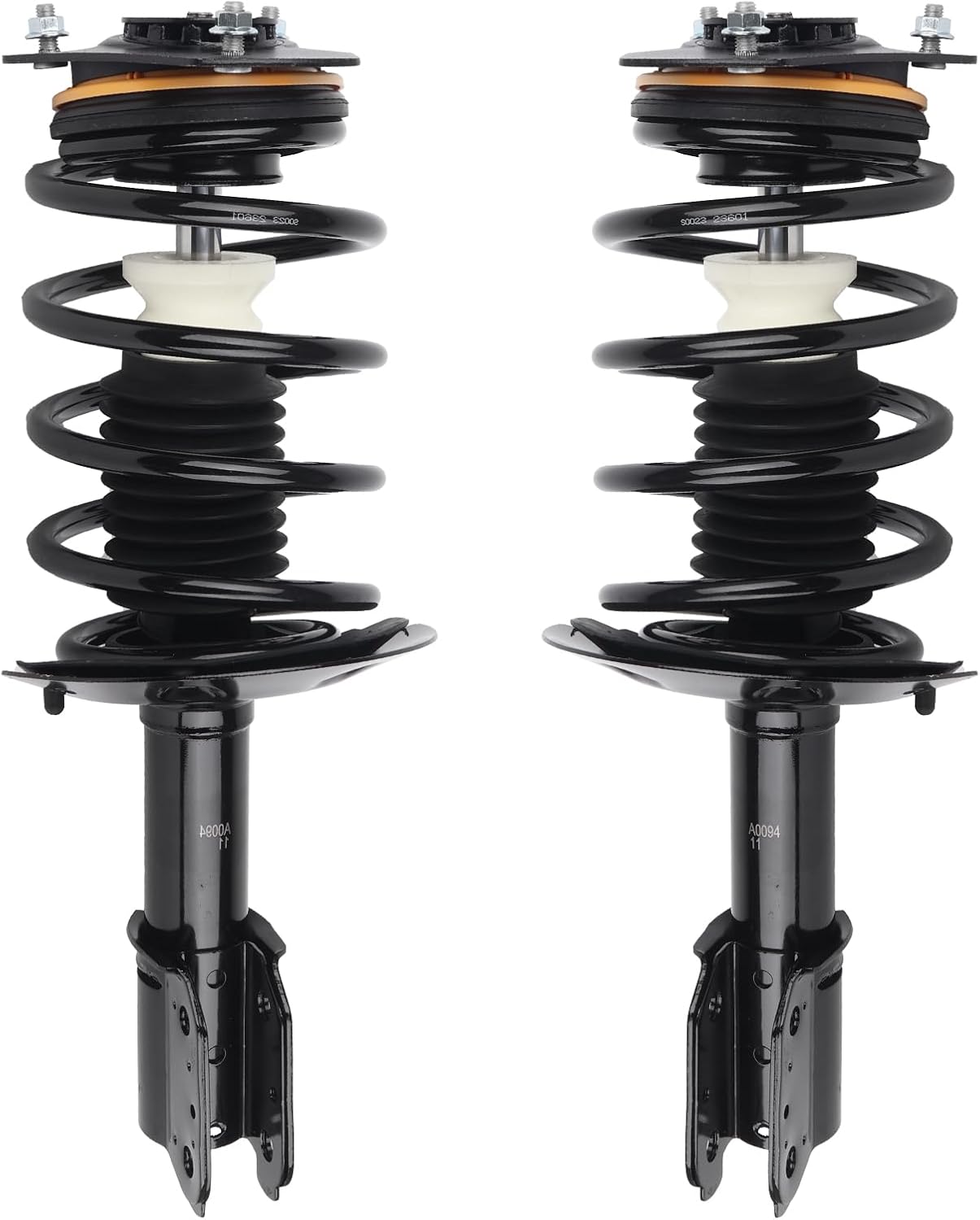 Autoround pair 171661 Front Complete Shock Absorber Assembly Compatible with Chevy Impala 2000-2005/ Monte Carlo 00-07, Buick Regal 97-04/LaCrosse 05-09/Century 97-05, Pontiac Grand Prix 97-03