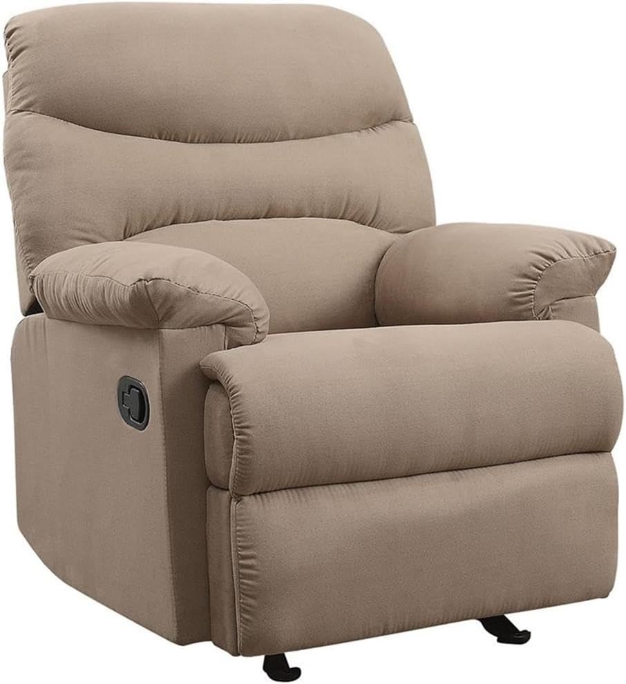 Acme Carell Furniture Recliner in Sage Microfiber