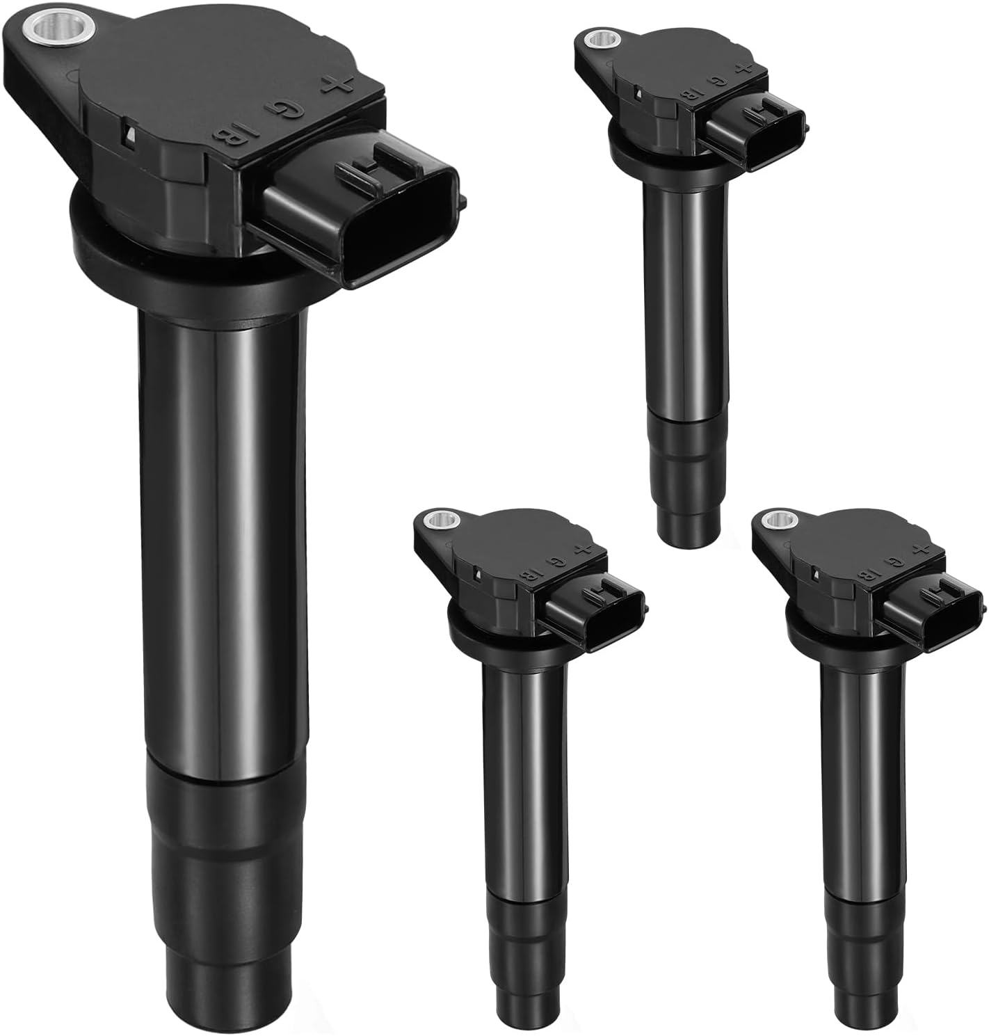 4-Pack UF659 Ignition Coils Compatible with Nissan Juke 11-17, Qashqai 17-22, Rogue Sport 17-22, Rogue 17-19, Sentra 17-19, 1.6L 2.0L L4 - Replaces 224481KC0A C1807 522202