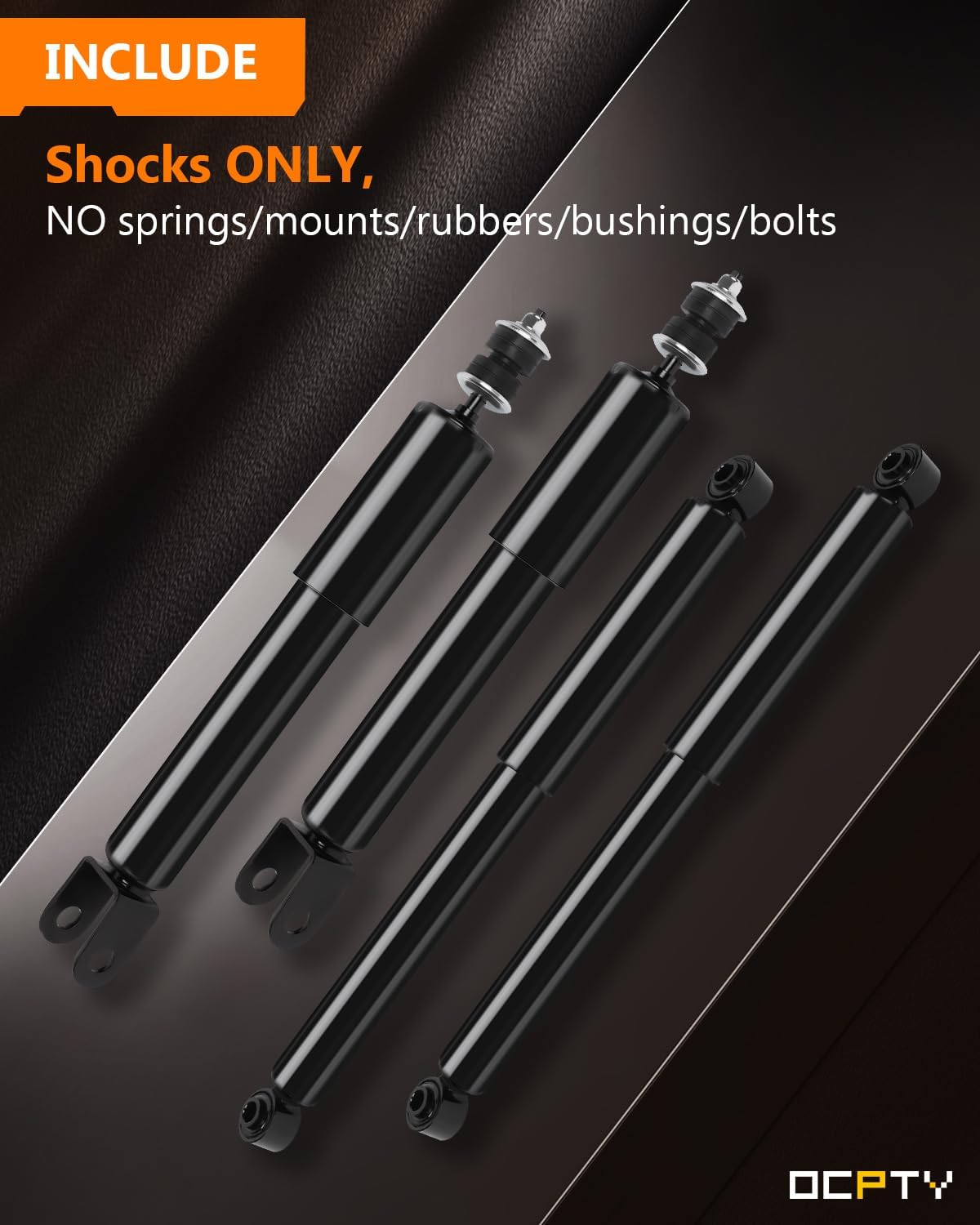 Struts Shocks,OCPTY Front Rear Shock Absorbers for Chevy Fits 2002-2006 for Chevy Avalanche 1500,2000-2006 for Chevy Suburban 1500/for Chevy Tahoe/for GMC Yukon/for GMC Yukon XL 1500 344381-4pcs