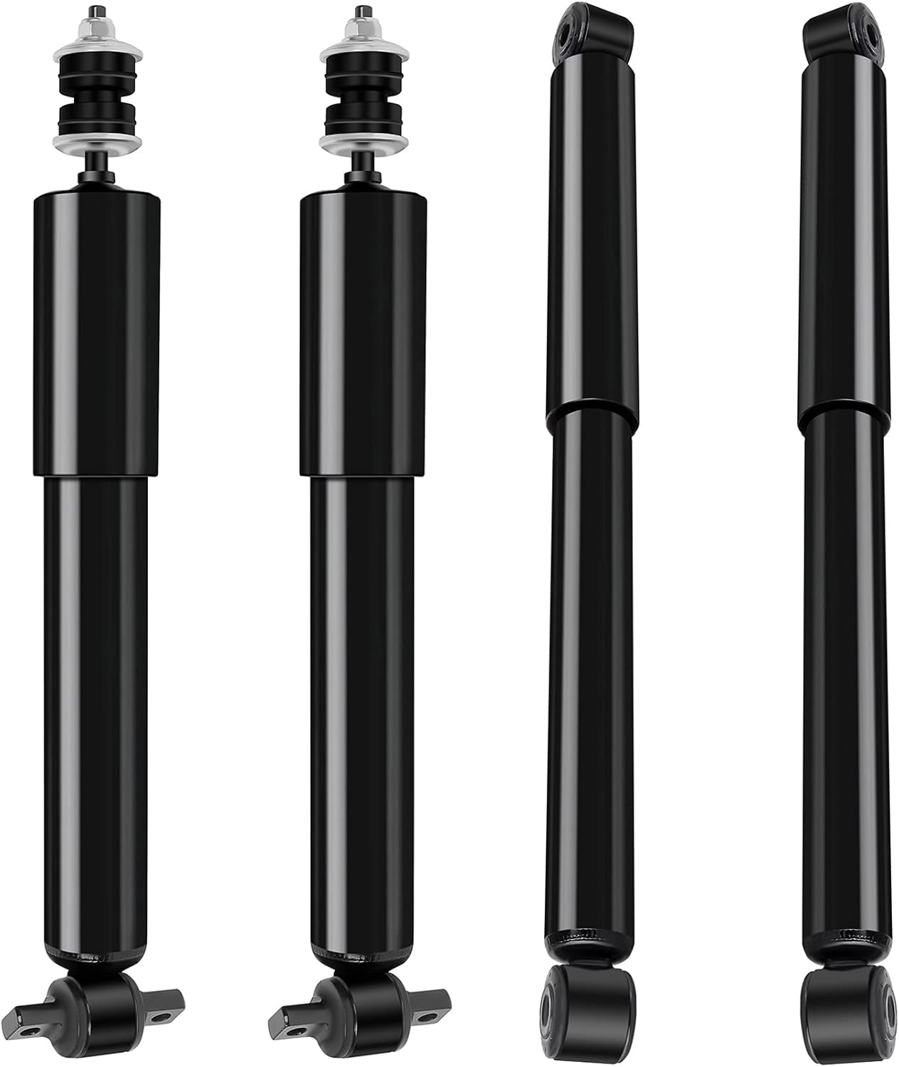 Shocks Silverado,ECCPP Front Rear Shock Absorbers Kits for Chevy 1999 2000 2001 2002 2003 2004 2005 06 07 for Chevy Silverado 1500/for GMC Sierra 1500 344380 Gas Strut Auto Shocks (4 pcs for 2WD-RWD)