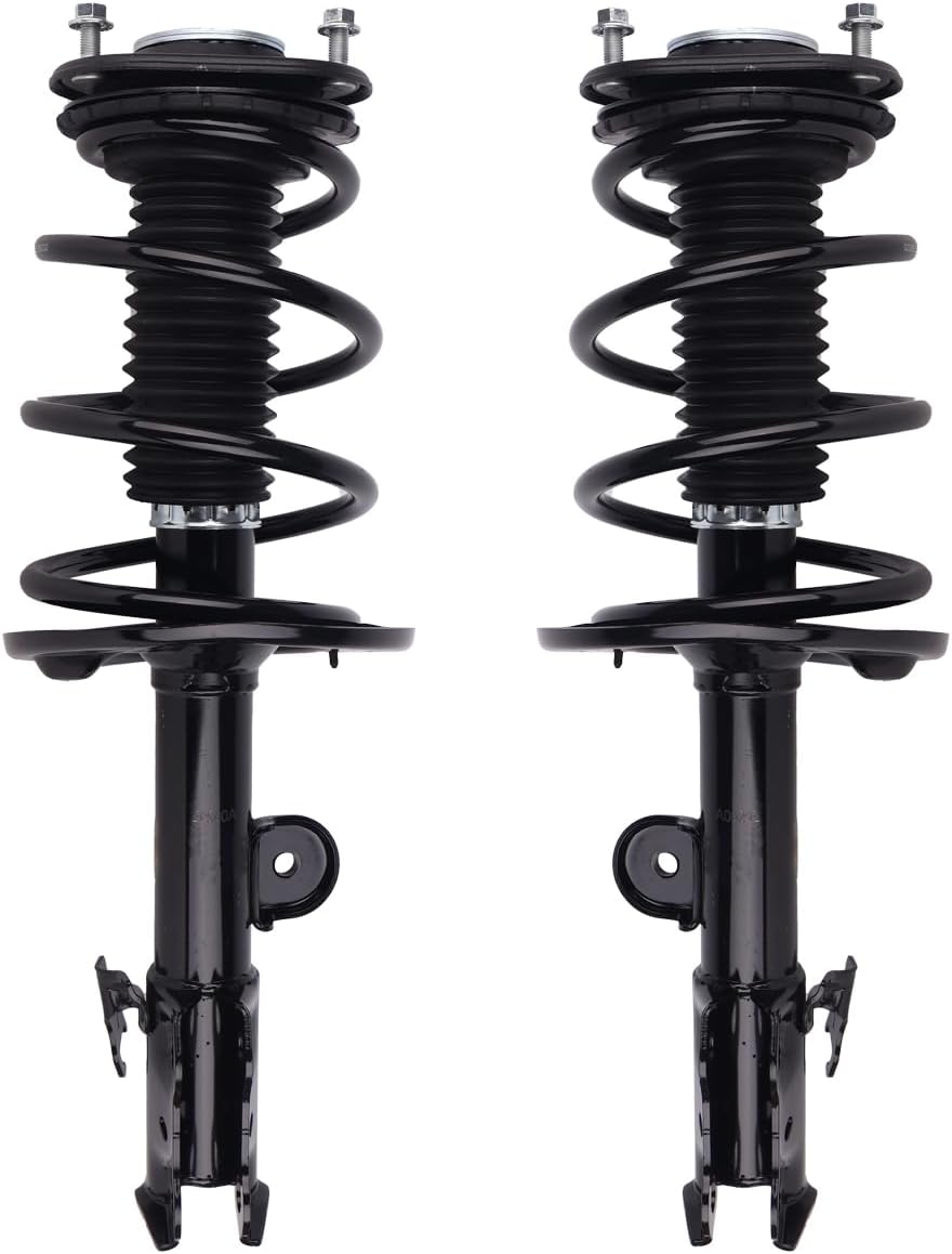 Autoround 172275 172276 Front Complete Shock Absorber Compatible with Toyota RAV4 2.4L 2006-2008, 2.5L 2009-2012, L4 Left & Right Struts with Coil Spring Assembly