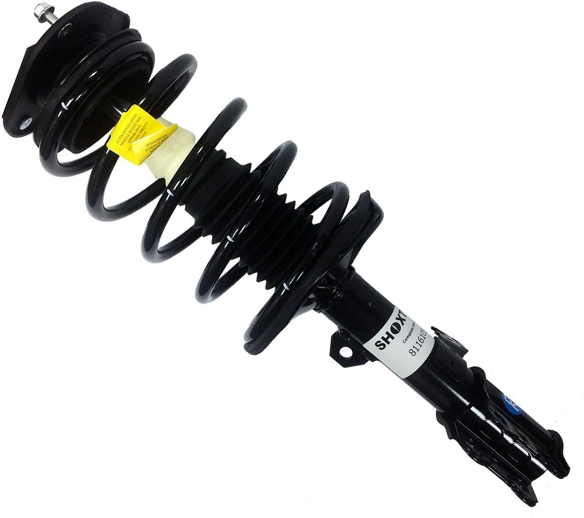 Shoxtec Front Pair Complete Struts Coil Spring Assembly Replacement for 2003-2008 Toyota Corolla Coil Spring Shock Absorber Kits Repl. Part no.172114 172115