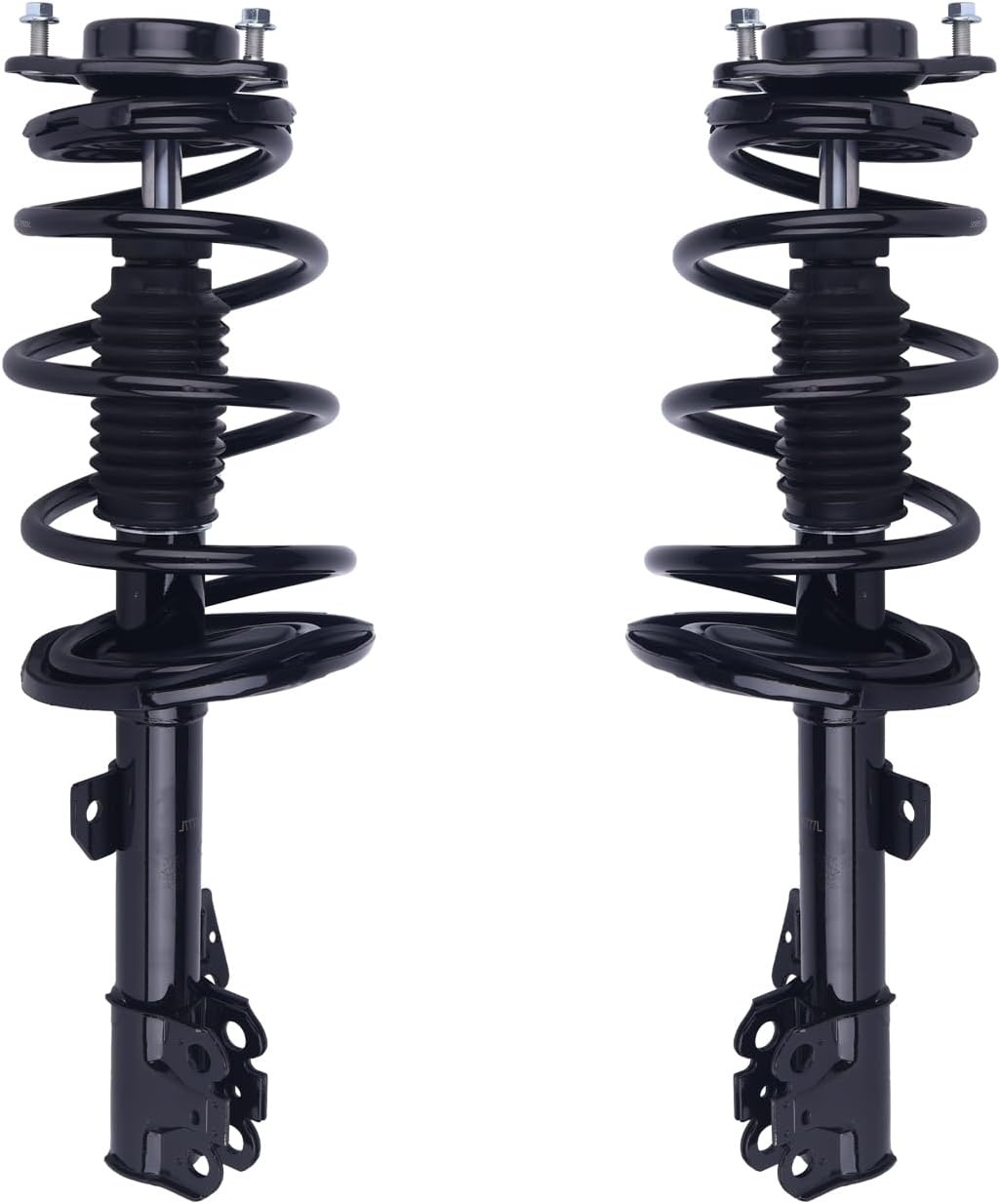 Autoround Front Complete Shock Absorber 172784 172783 Compatible with Toyota Sienna 2011 2012 2013 2014 FWD 3.5L Struts with Coil Spring Assembly