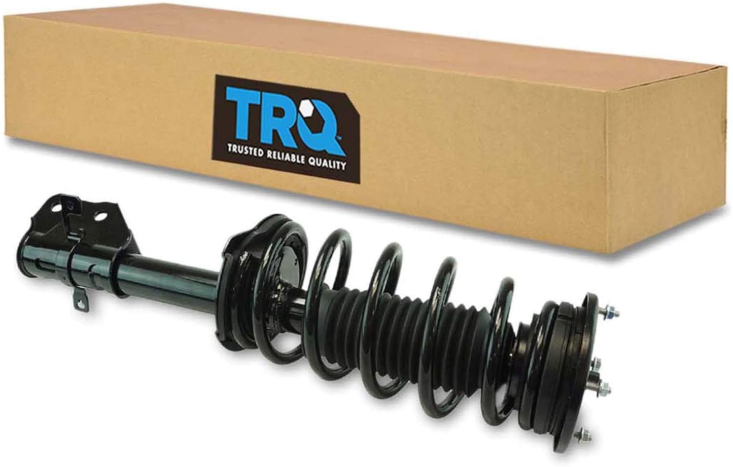 TRQ Front Left Complete Strut & Coil Spring Assembly Drivers Side Compatible with 2011-2017 Honda Odyssey