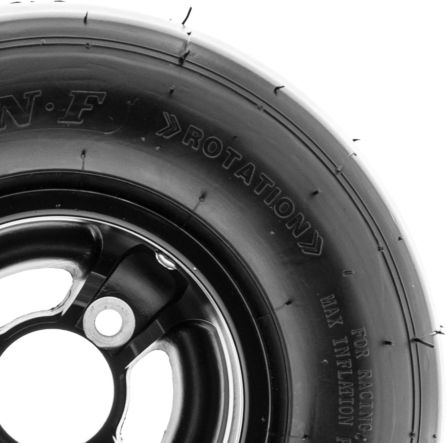 SunF 10x4.5.00-5 Go Kart Tire 10x4.5.00x5 Race 4 PR K001 - PAIR of 2