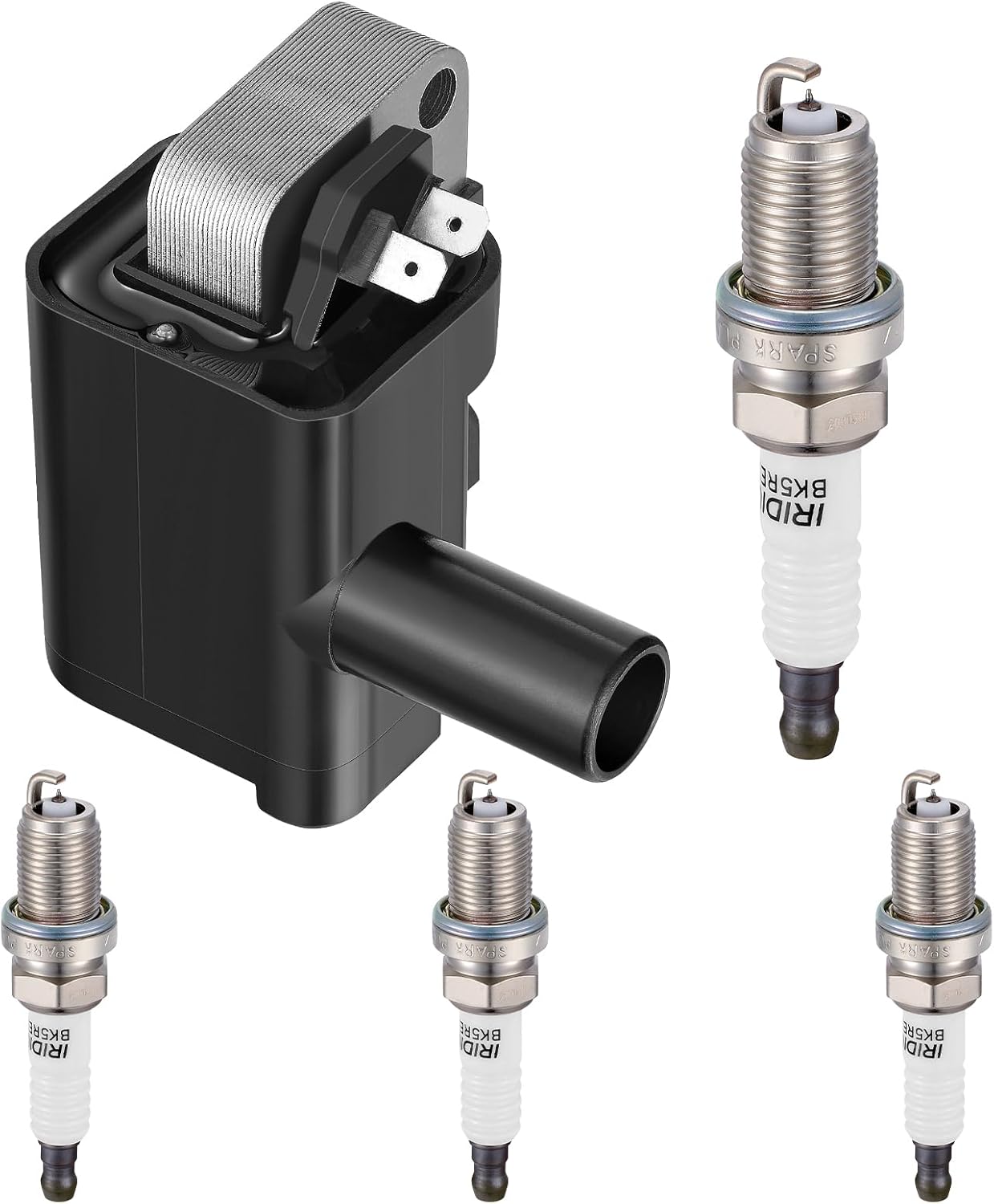 4-Pack UF659 Ignition Coils Compatible with Nissan Juke 11-17, Qashqai 17-22, Rogue Sport 17-22, Rogue 17-19, Sentra 17-19, 1.6L 2.0L L4 - Replaces 224481KC0A C1807 522202