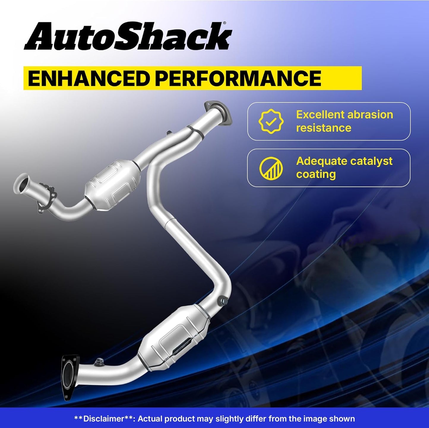 AutoShack Catalytic Converter Direct Fit Replacement for 2006-2008 Toyota Solara 2007 2008 2009 2010 2011 Camry 2.4L FWD (EPA Compliant) EMCC64739