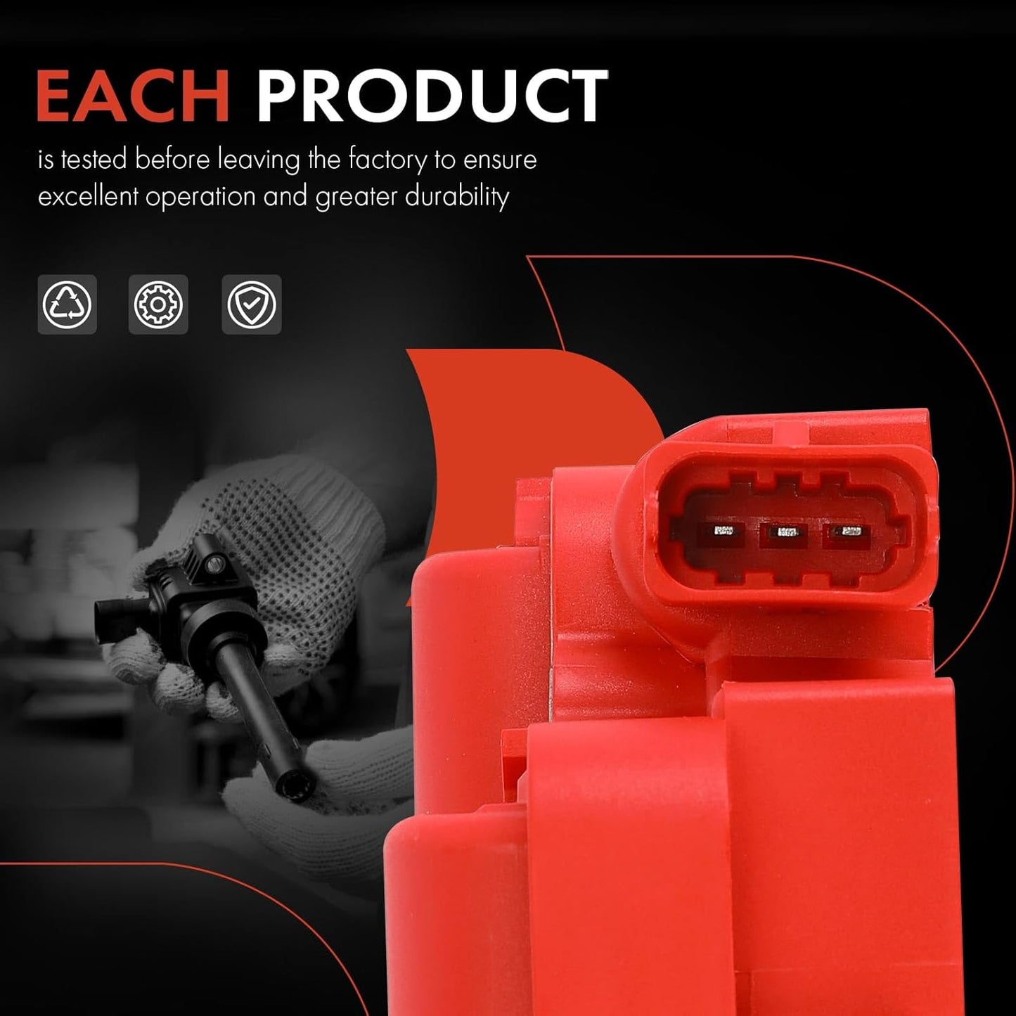 A-Premium Engine Ignition Coil Pack Compatible with Mercedes-Benz C240 2001-2005, C280 1998-2000, C32 AMG, C320, CLK320, E320, ML320, ML350, S350, SLK32 AMG, SLK320 & Chrysler Crossfire