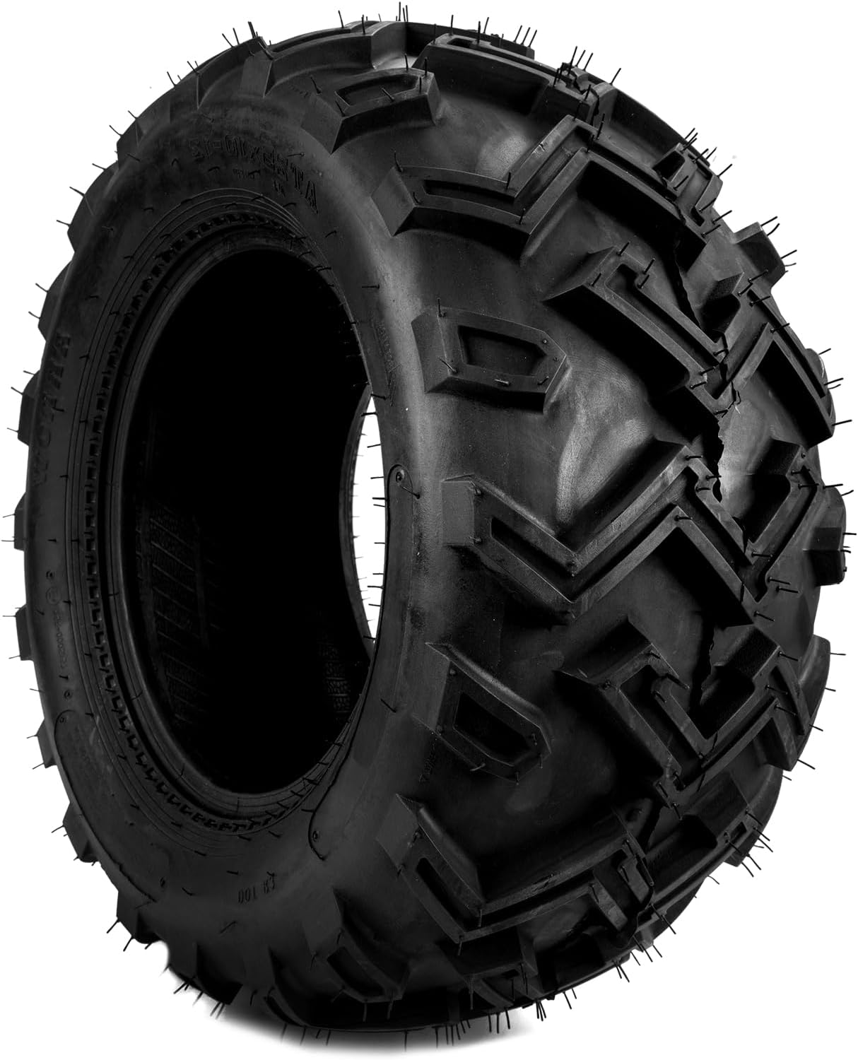 Torchbeam 25x10x12 ATV UTV Tire All-Terrain Off-Road, 6 PR 25x10-12 ATV Tires, Z-130 Mud Sand Trial Tire, Set of 1