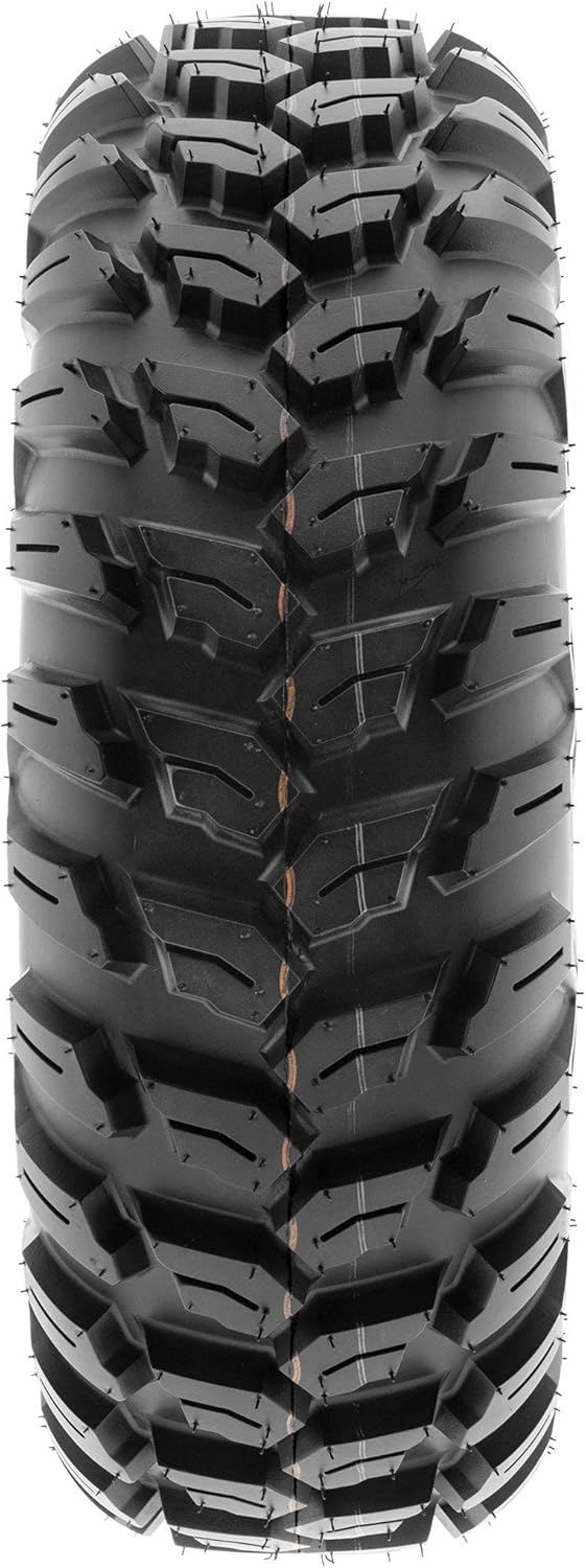SunF 26x11R14 ATV UTV Tire 26x11x14 Loose Over Hardpack 6 PR A043 - PAIR of 2