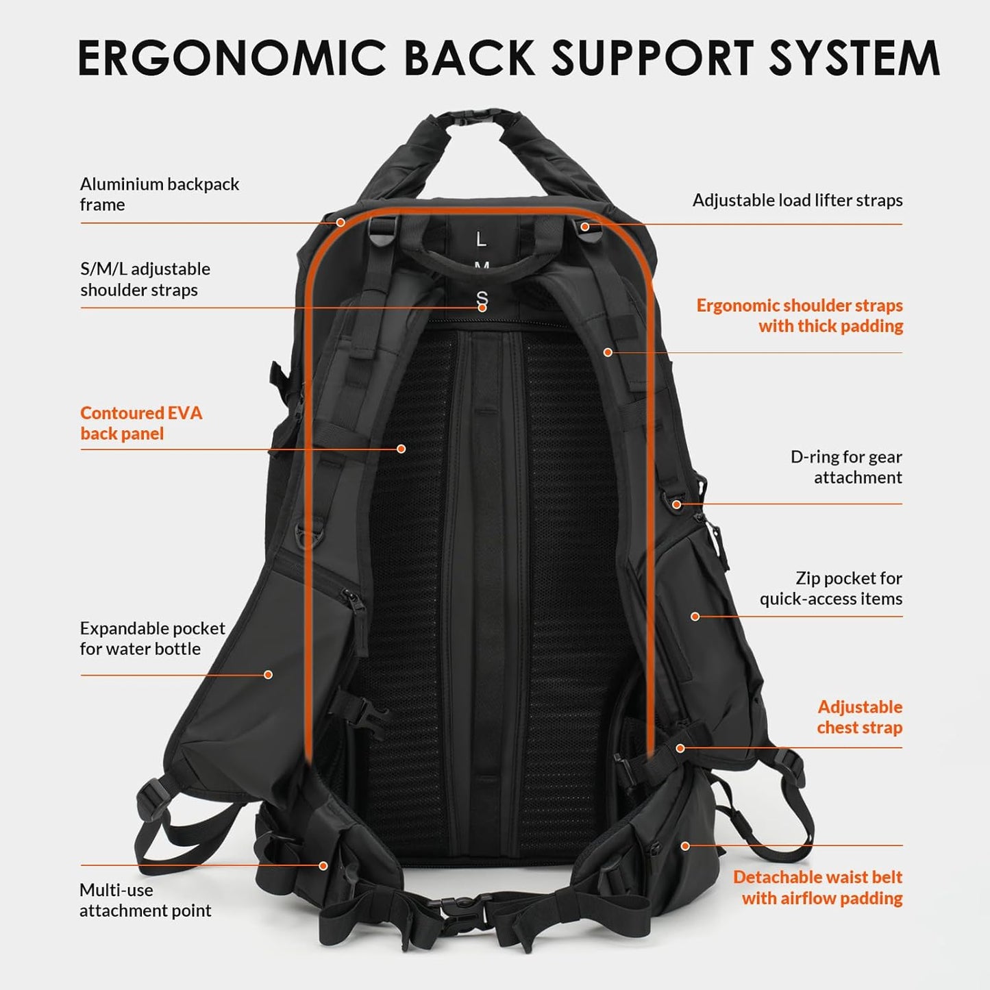TARION Large Camera Backpack for Photographers - 35L Expandable DSLR Waterproof Camera Bag with 16" Laptop Compartment & Side Access & Adjustable Waist Strap & Rain Cover (Xprober)