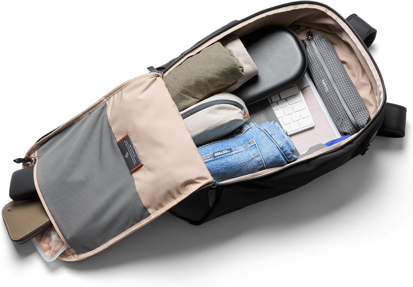 Bellroy Transit Workpack (26 liters, laptops up to 16”, tech accessories, gym gear, shoes, water bottle, daily essentials) - Black