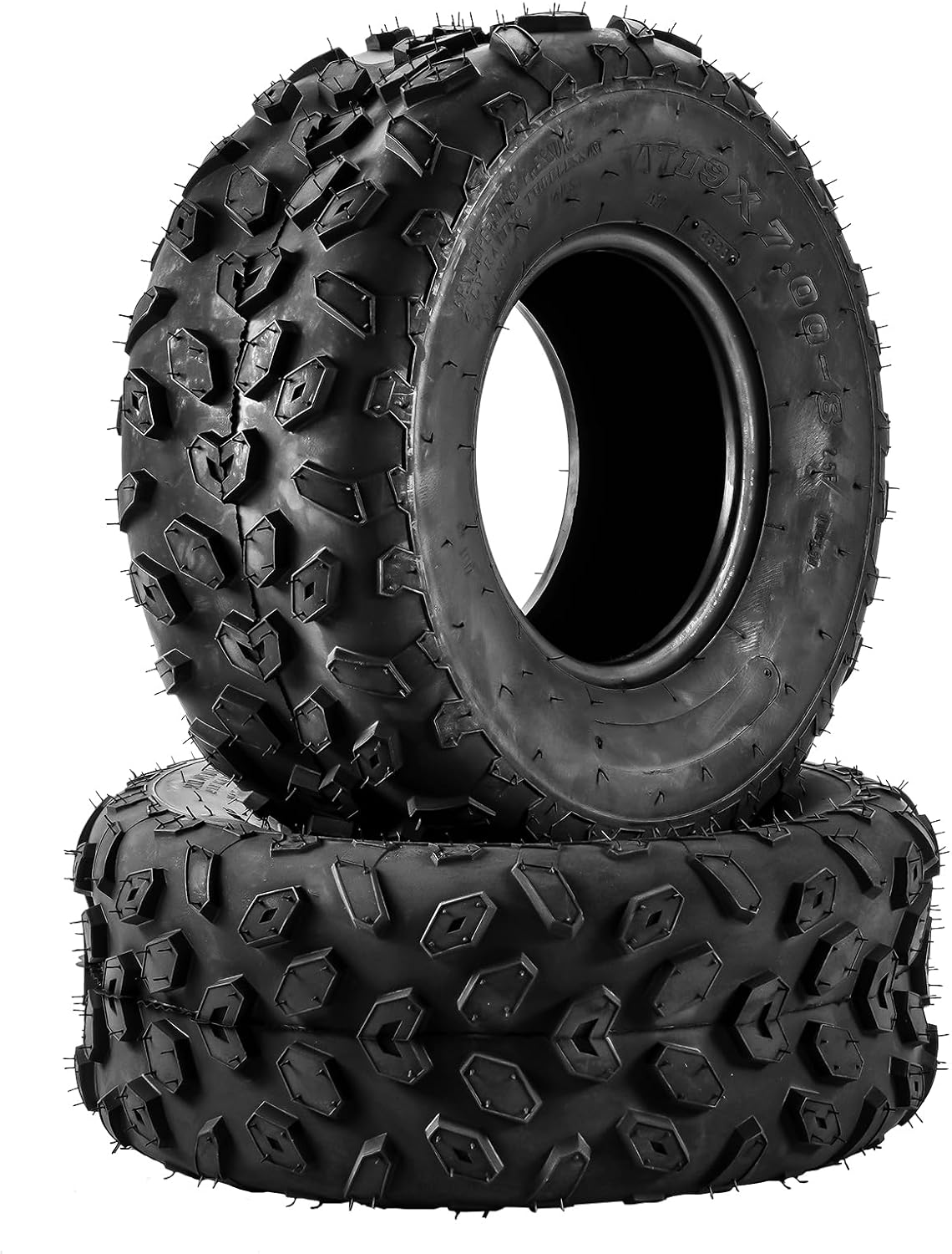 22x10-9 ATV Tires, 22x10-9 All Terrain Tires 6 PR, for Mud, Sand, and Off-Road Trails, 2 Pack Tubeless, Z-104