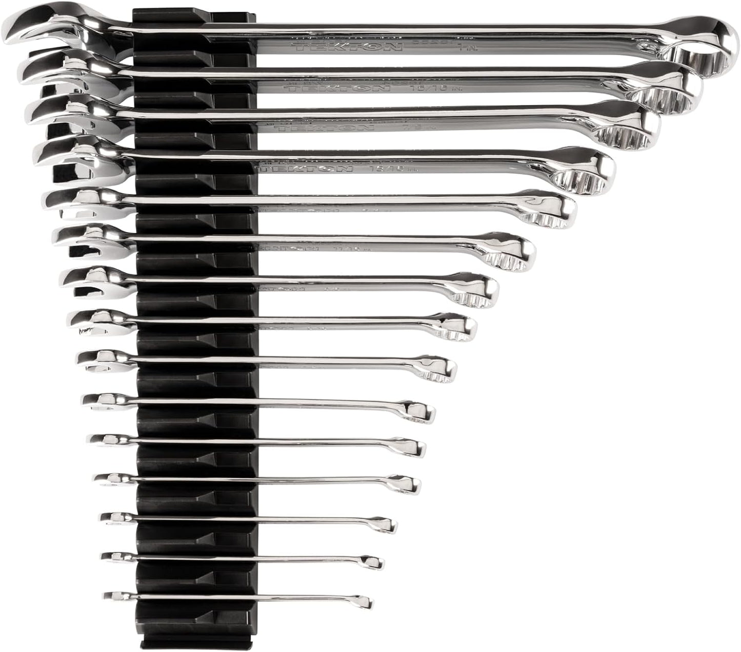 TEKTON Combination Wrench Set with Modular Organizers, 46-Piece (1/4-1-1/4 in., 6-32 mm) | WCB95303