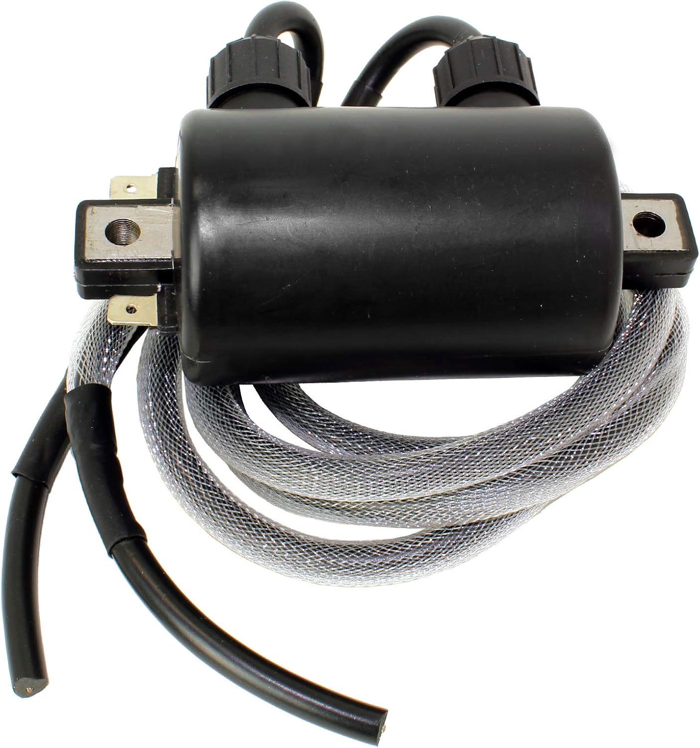 Caltric Double Line Ignition Coil Compatible with Kawasaki Vulcan 88 Vn1500-A 1987 1988 1989 1990-1999