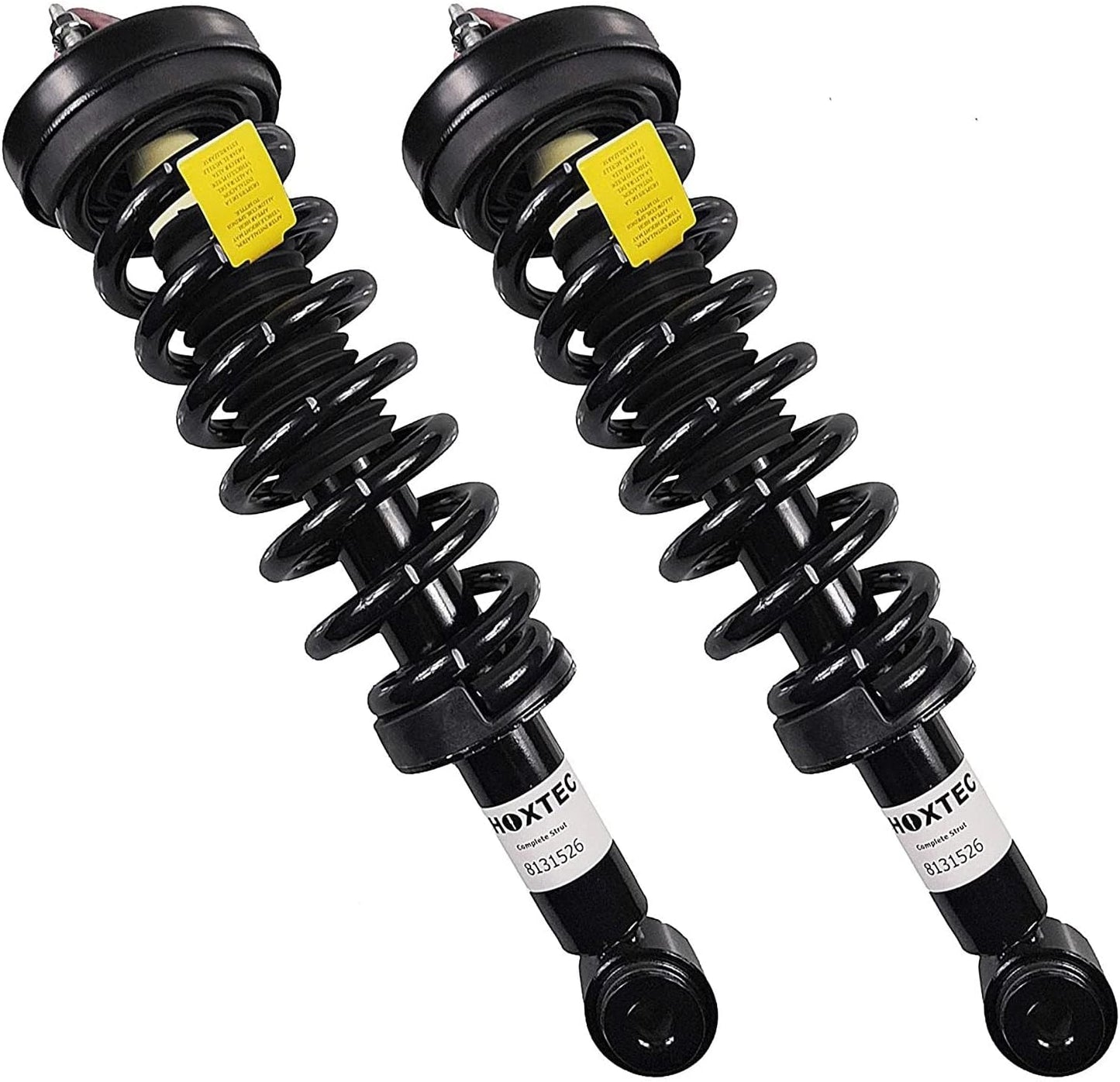 Shoxtec Front Pair Complete Struts Replacement for 2007-2013 Ford Expedition; 2007-2013 Lincoln Navigator Coil Spring Assembly Shock Absorber Repl. Part no. 171138