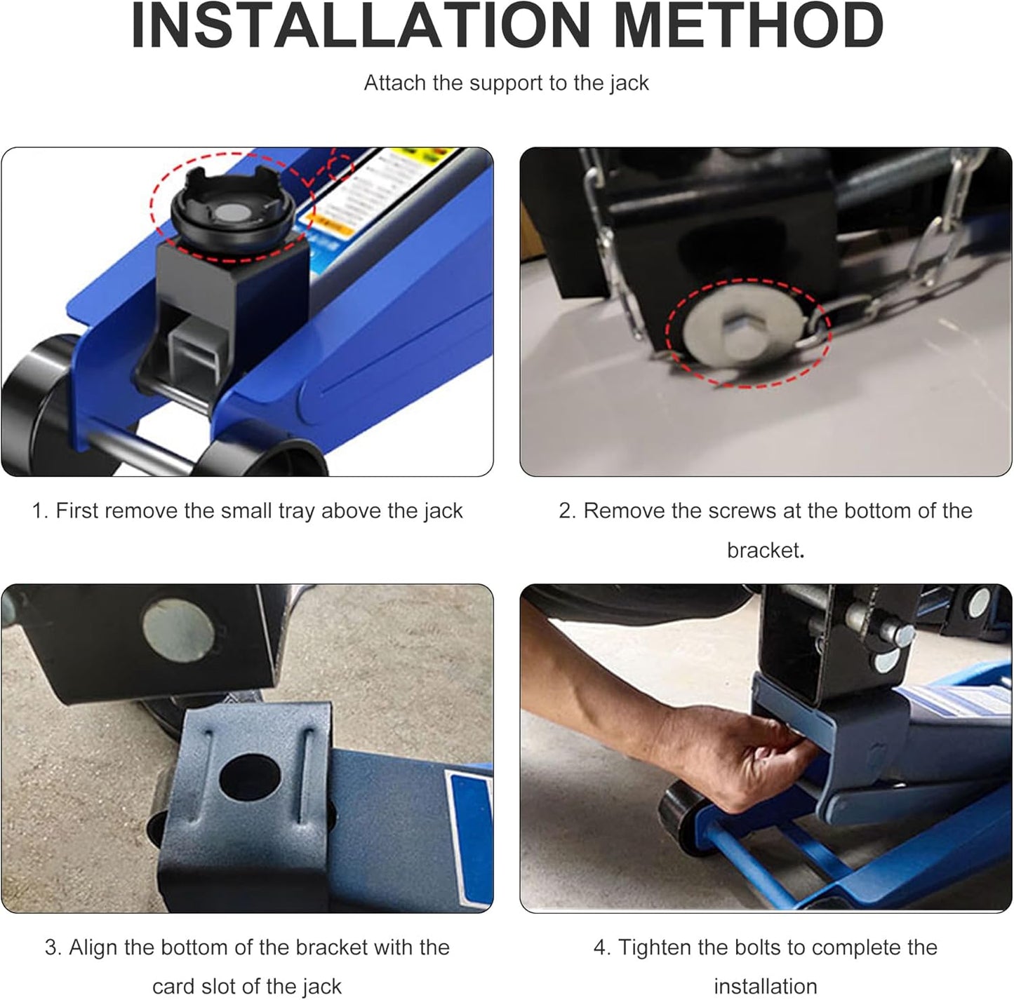 Transmission Jack Adapter for Cars and Trucks, with Capacity of 1100 lbs/0.5 T Loading Gearbox Removal Adaptor for Hydraulic Floor Jack Conversion with 1-1/5” Removable Saddle Shaft