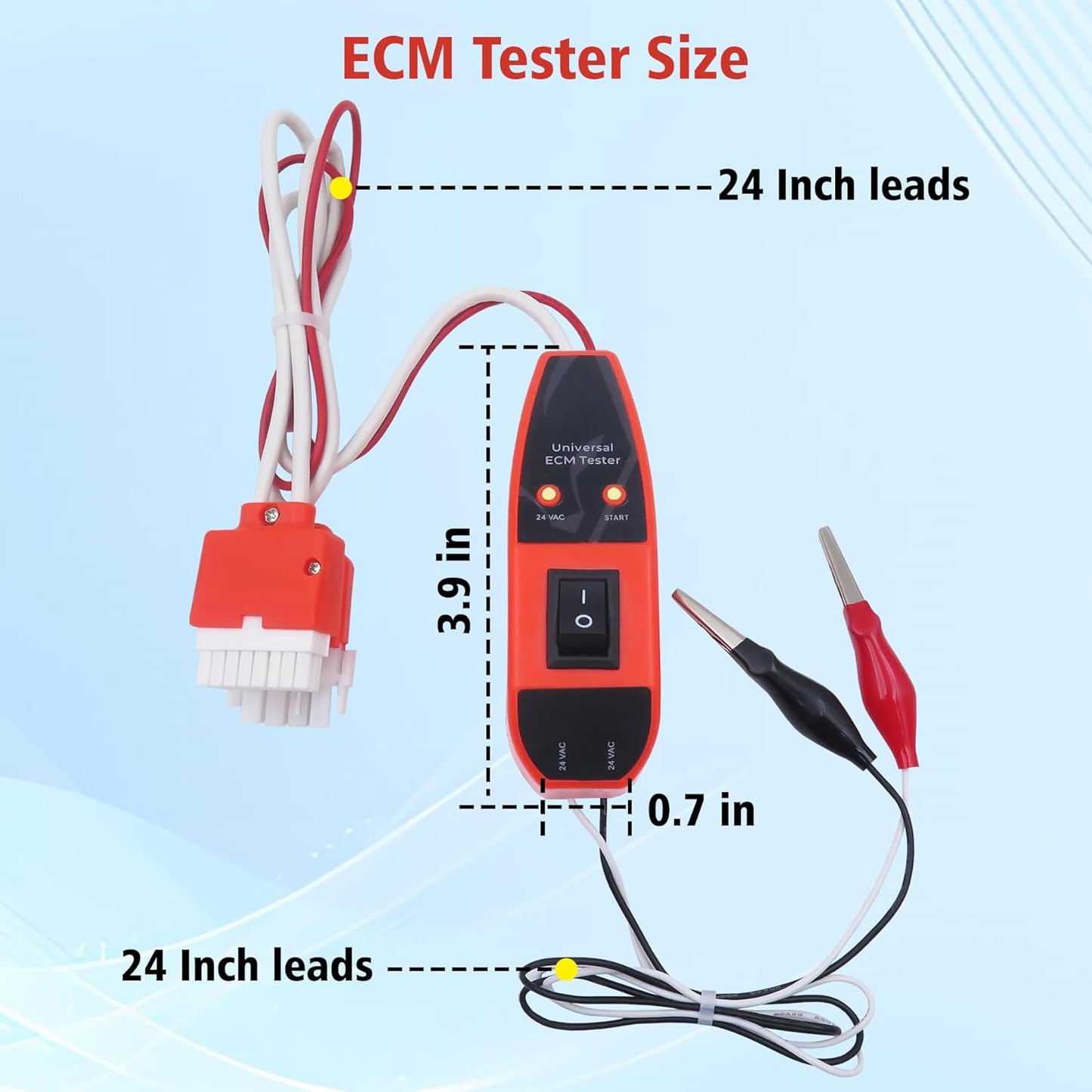 Top - Notch ECM Tester: FUHUOLU ECMPRO Ideal for Diverse Electronically Commutated Motors with Robust Features, 24 Inch Leads