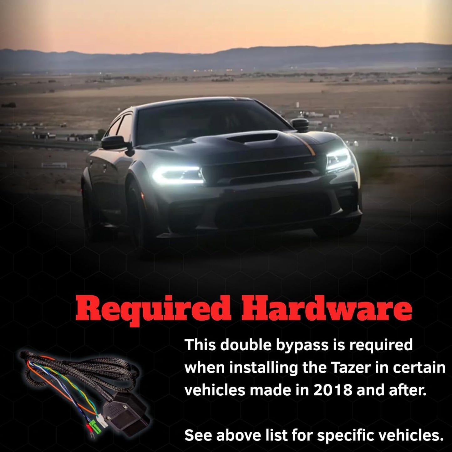 Z Automotive Double Bypass fits 2018-2023 Dodge Charger, Challenger & Chrysler 300 | OBD2 Plug-In Device | Trunk Mount Security Gateway Bypass | Easy Installation